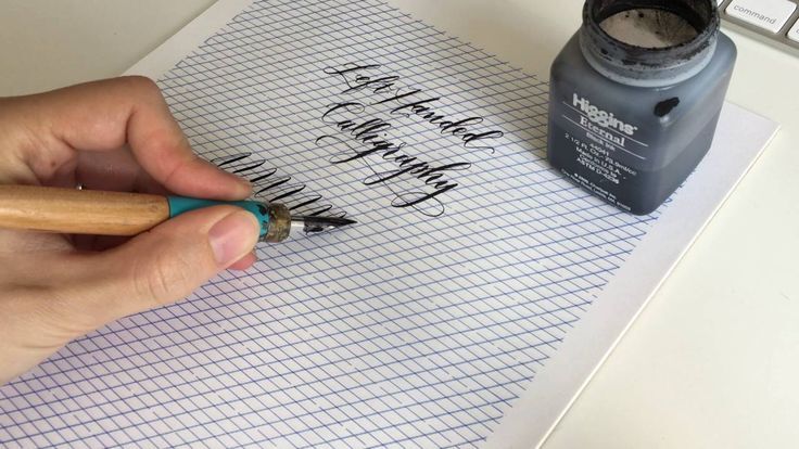 5 Tips for Creating Left-Handed Calligraphy (From a Lefty!) – The ... 5 Tips for Creating Left-Handed Calligraphy (From a Lefty!) – The ...