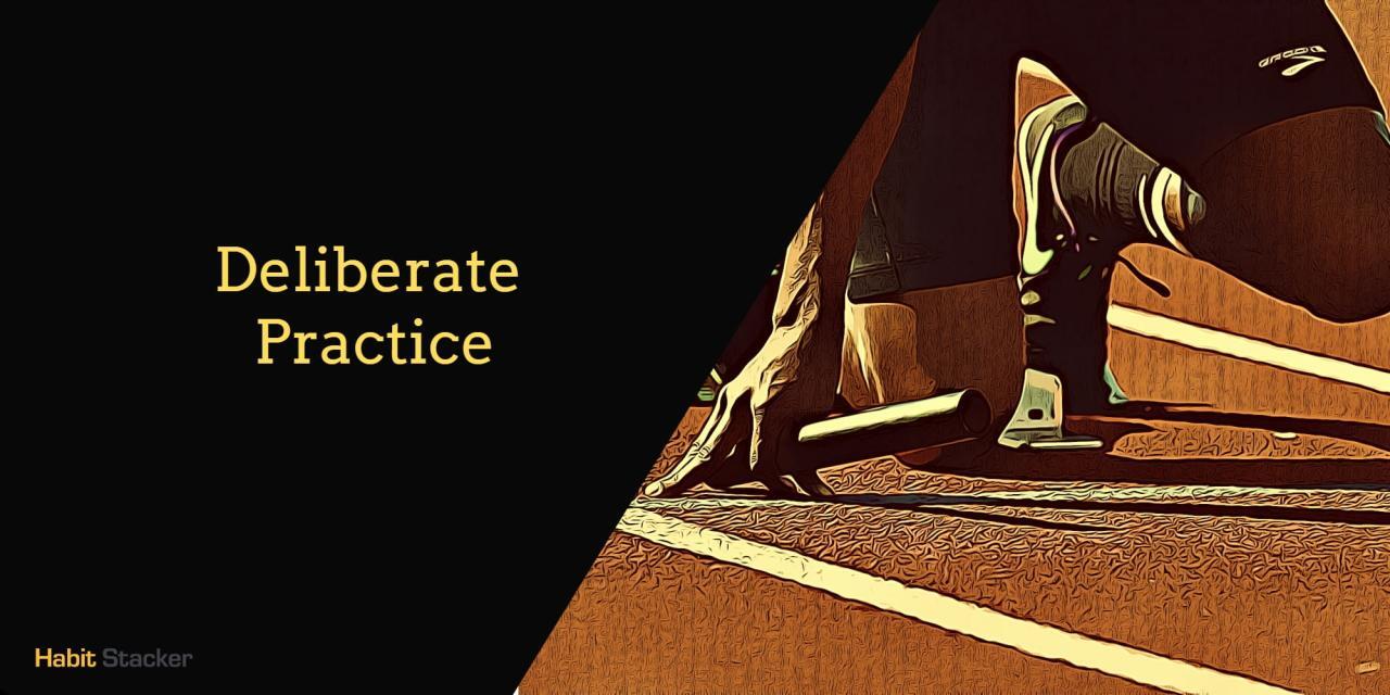 Deliberate Practice: The Ultimate Guide to Improvement - Habit Stacker