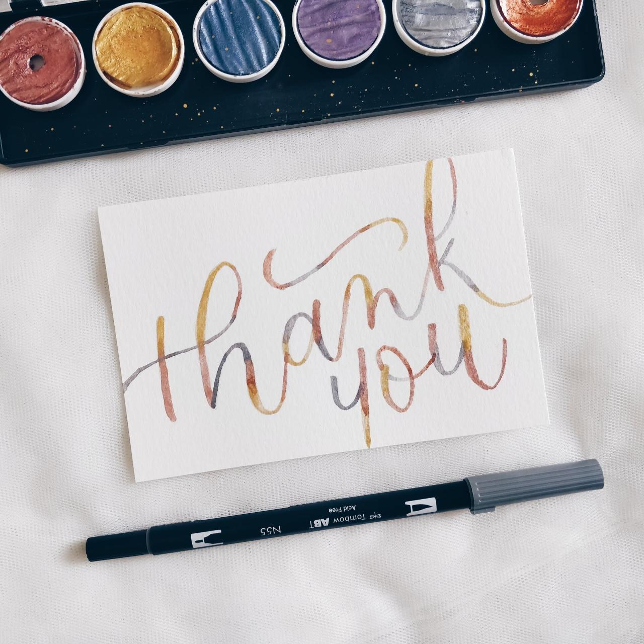 6 Ways to Pair Calligraphy with Watercolor - Lettering League 6 Ways to Pair Calligraphy with Watercolor - Lettering League