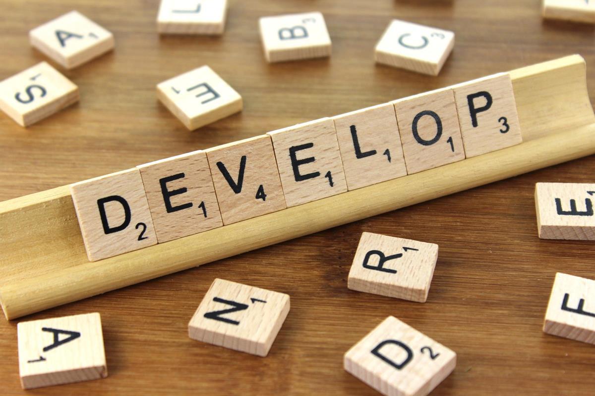 Develop - Free of Charge Creative Commons Wooden Tile image Develop - Free of Charge Creative Commons Wooden Tile image