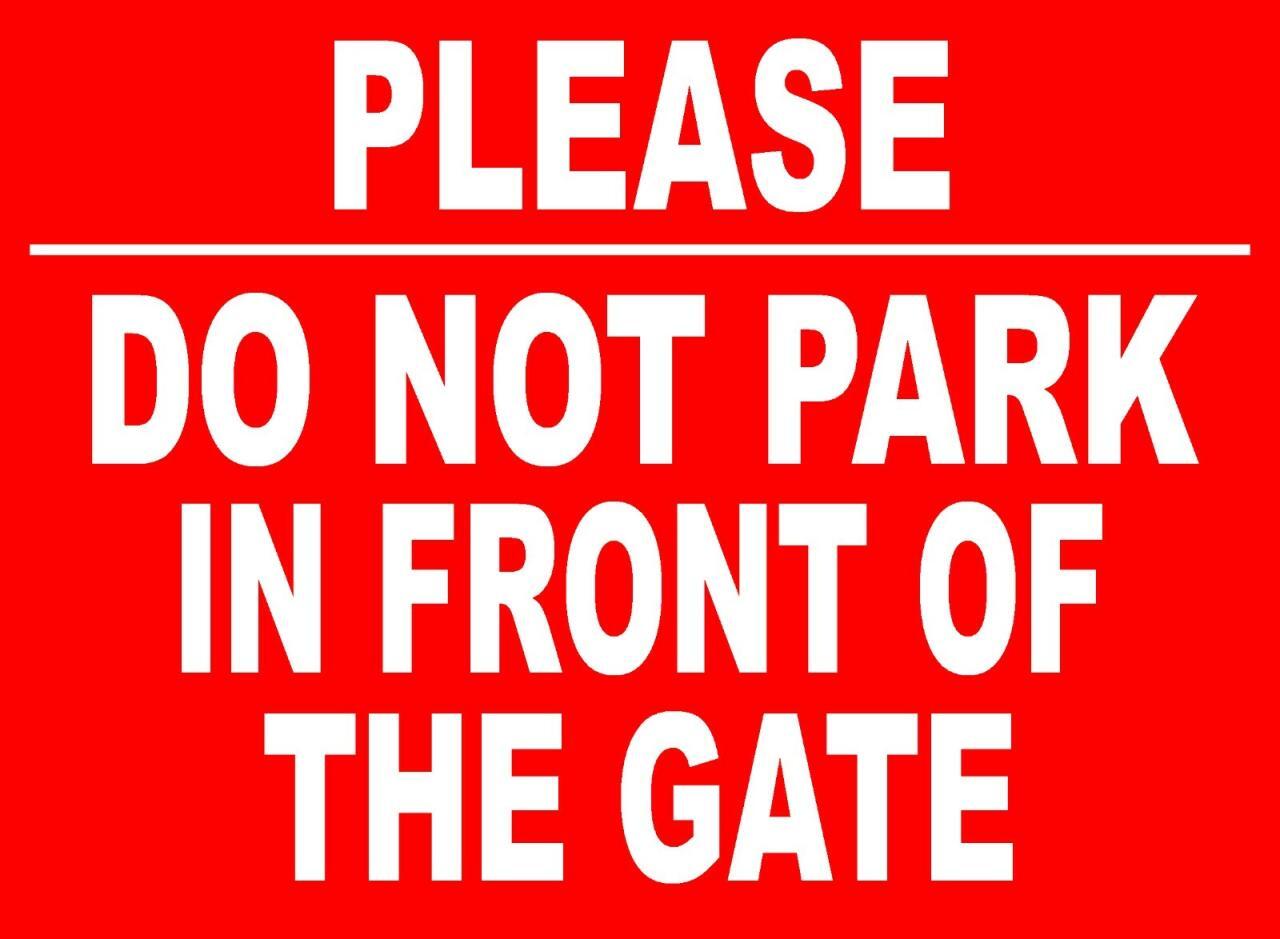 Do Not Park Across Pedestrian Walkway Sign NHE-50373 Do Not Park Across Pedestrian Walkway Sign NHE-50373