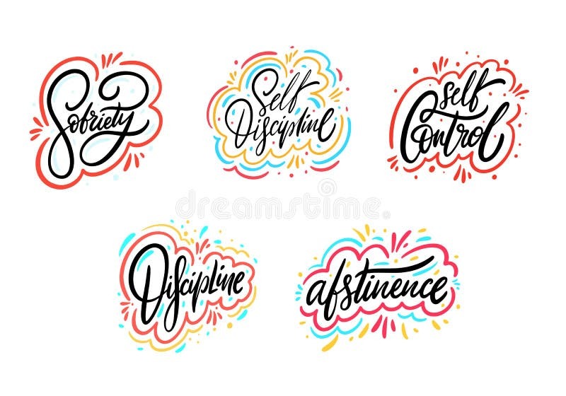 Inspirational handwritten brush lettering social media. Vector ... Inspirational handwritten brush lettering social media. Vector ...