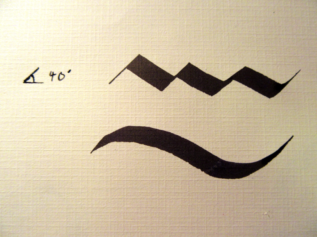 Blackletter (Gothic) Calligraphy for Beginners - Basic Strokes and Tips Blackletter (Gothic) Calligraphy for Beginners - Basic Strokes and Tips